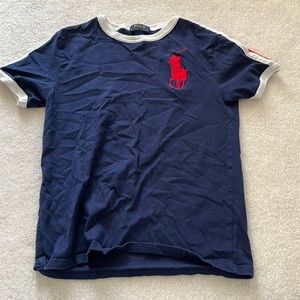 Ralph Lauren blue polo T-shirt